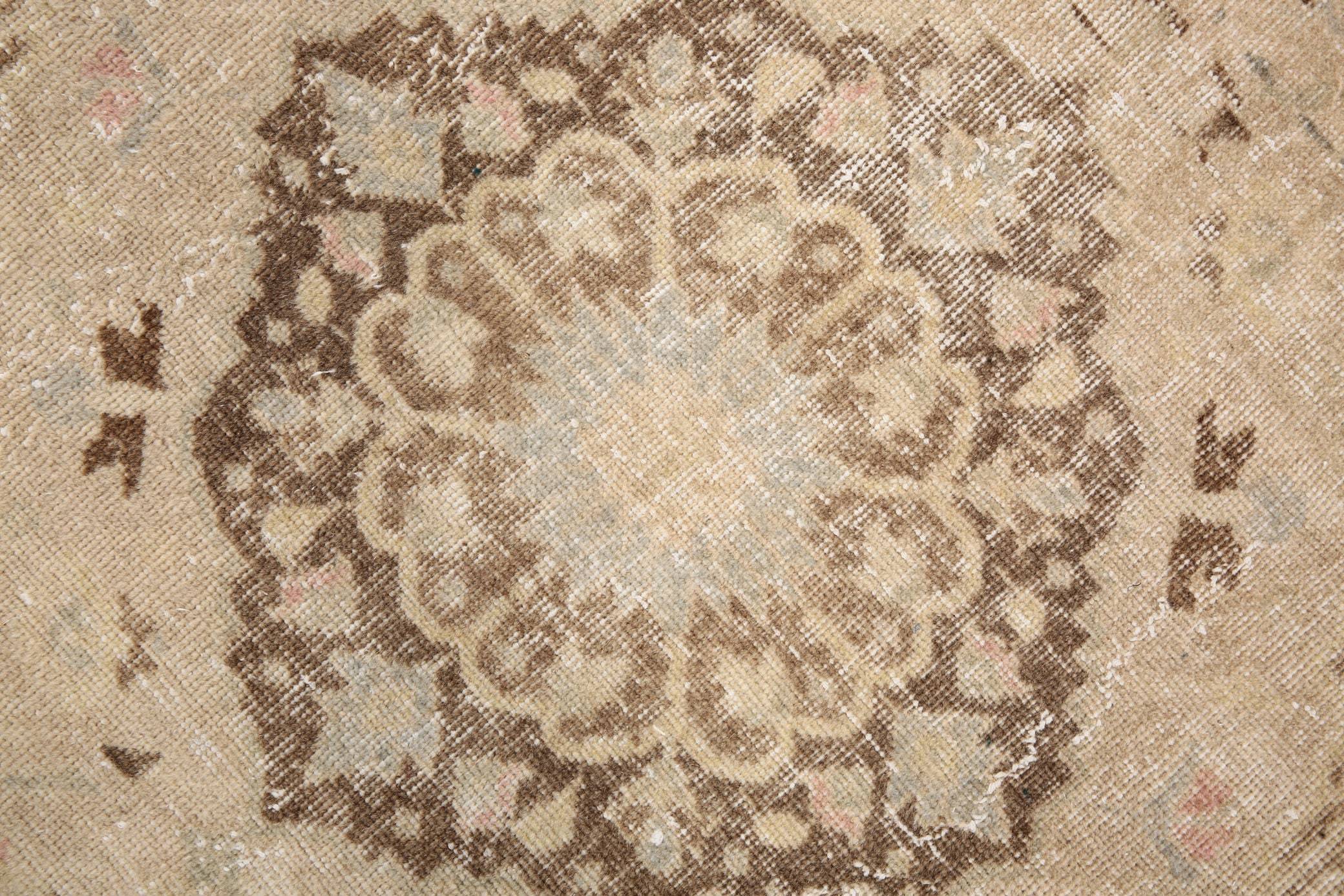 2' x 12' Vintage rug, Bedroom Vintage rug, Bohemian-Eclectic Vintage rug, Cotton Vintage rug, Entryway-Hallway Vintage rug, Floral Vintage rug, Kitchen-Dining Vintage rug, Living Room Vintage rug, Office Vintage rug, Tan-Ivory Vintage rug, Vintage Runner, Wool Vintage rug, Vintage rug