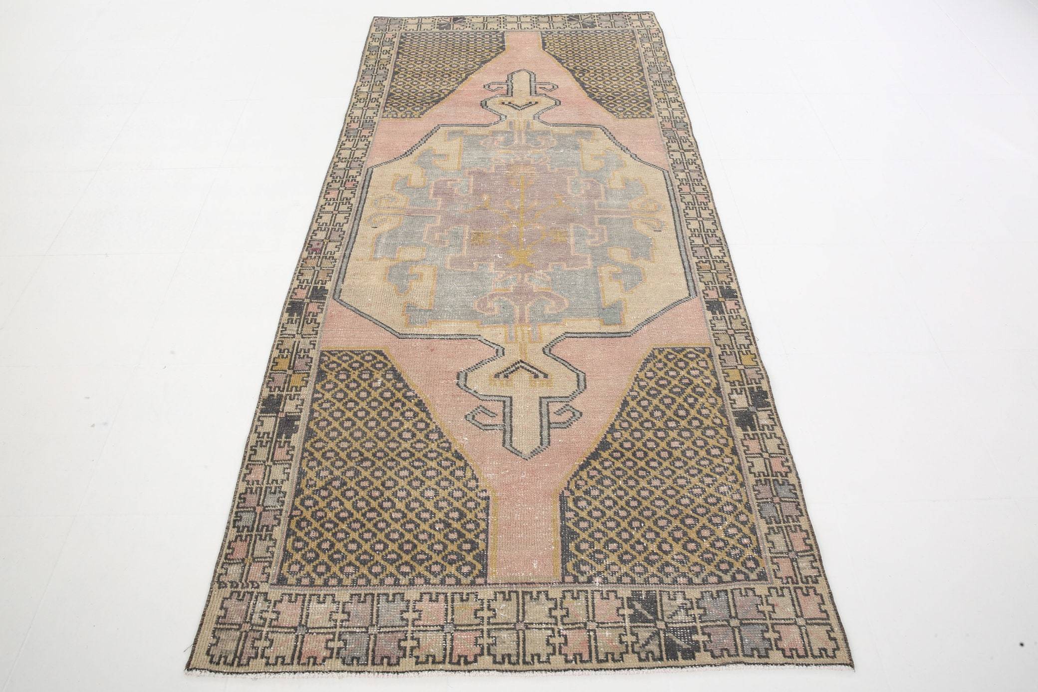 4' x 8' Pink Turkish Vintage Rug  |  RugReform