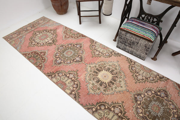 3' x 12' Vintage rug, Bathroom Vintage rug, Bedroom Vintage rug, Cotton Vintage rug, Entryway-Hallway Vintage rug, Kitchen-Dining Vintage rug, Living Room Vintage rug, Multi Color Vintage rug, Retro Vintage rug, Southwestern Vintage rug, Vintage Runner, Wool Vintage rug, Vintage rug