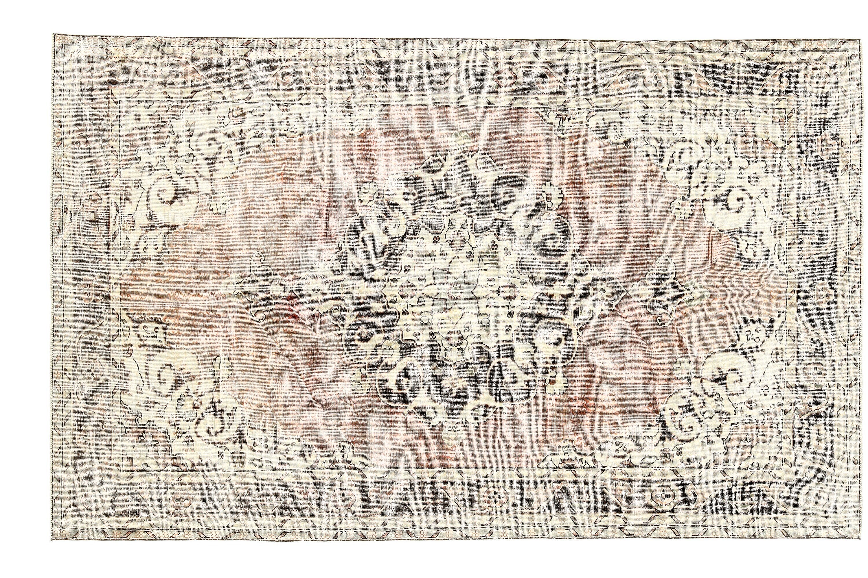 6' x 10' Red Turkish Vintage Rug  |  RugReform