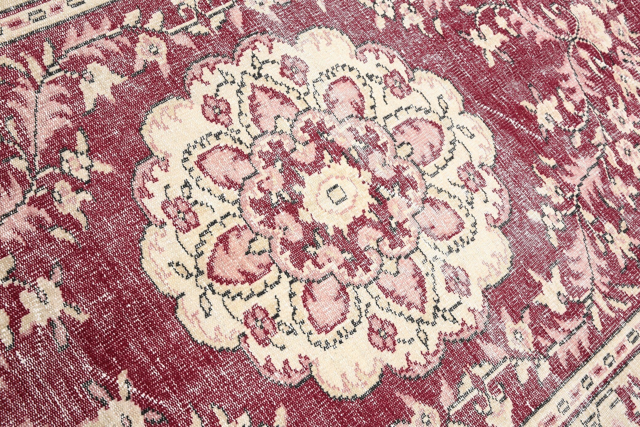 5' x 9' Red Turkish Vintage Rug  |  RugReform