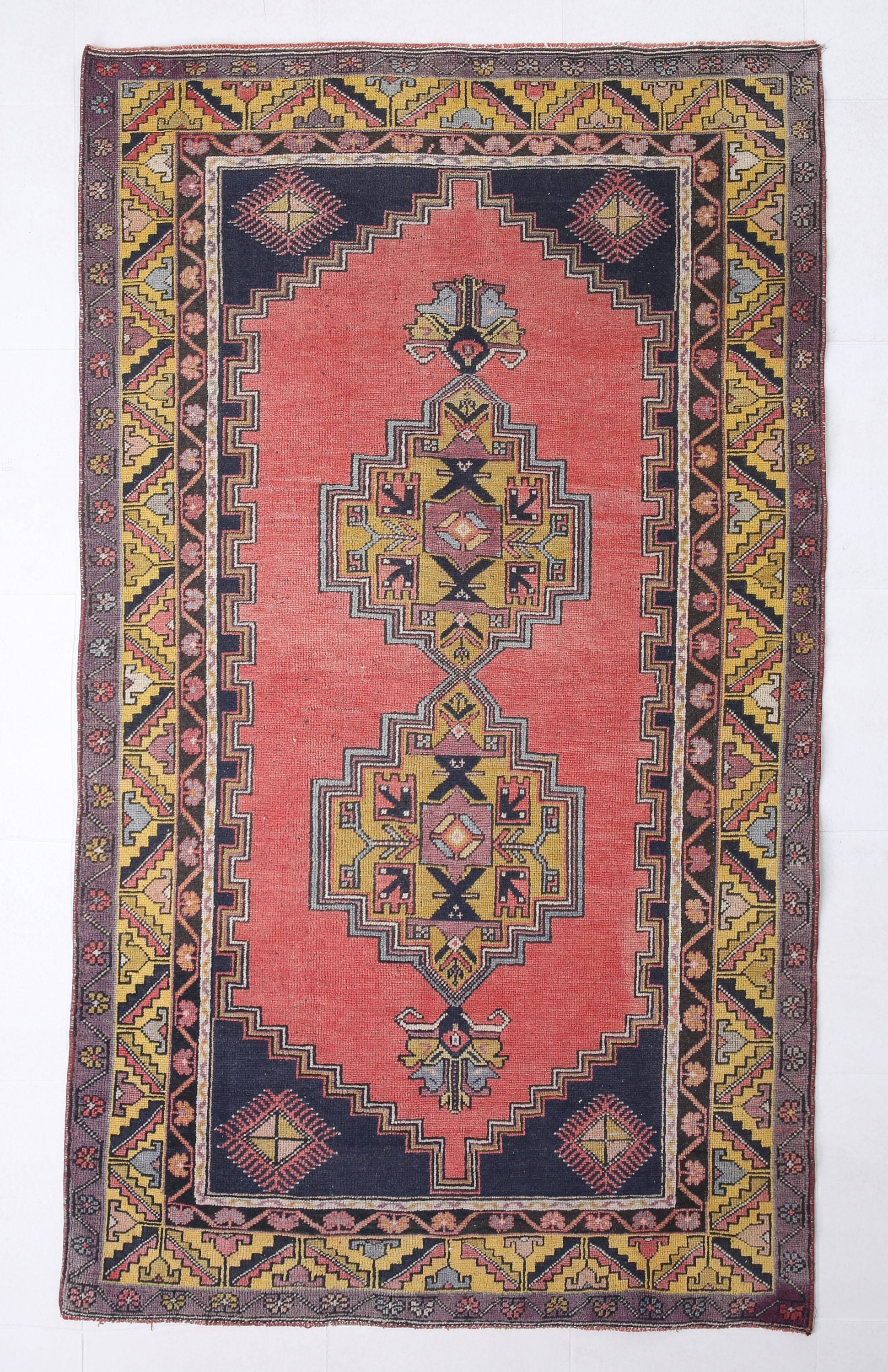 3' x 6' Pink Turkish Vintage Rug  |  RugReform