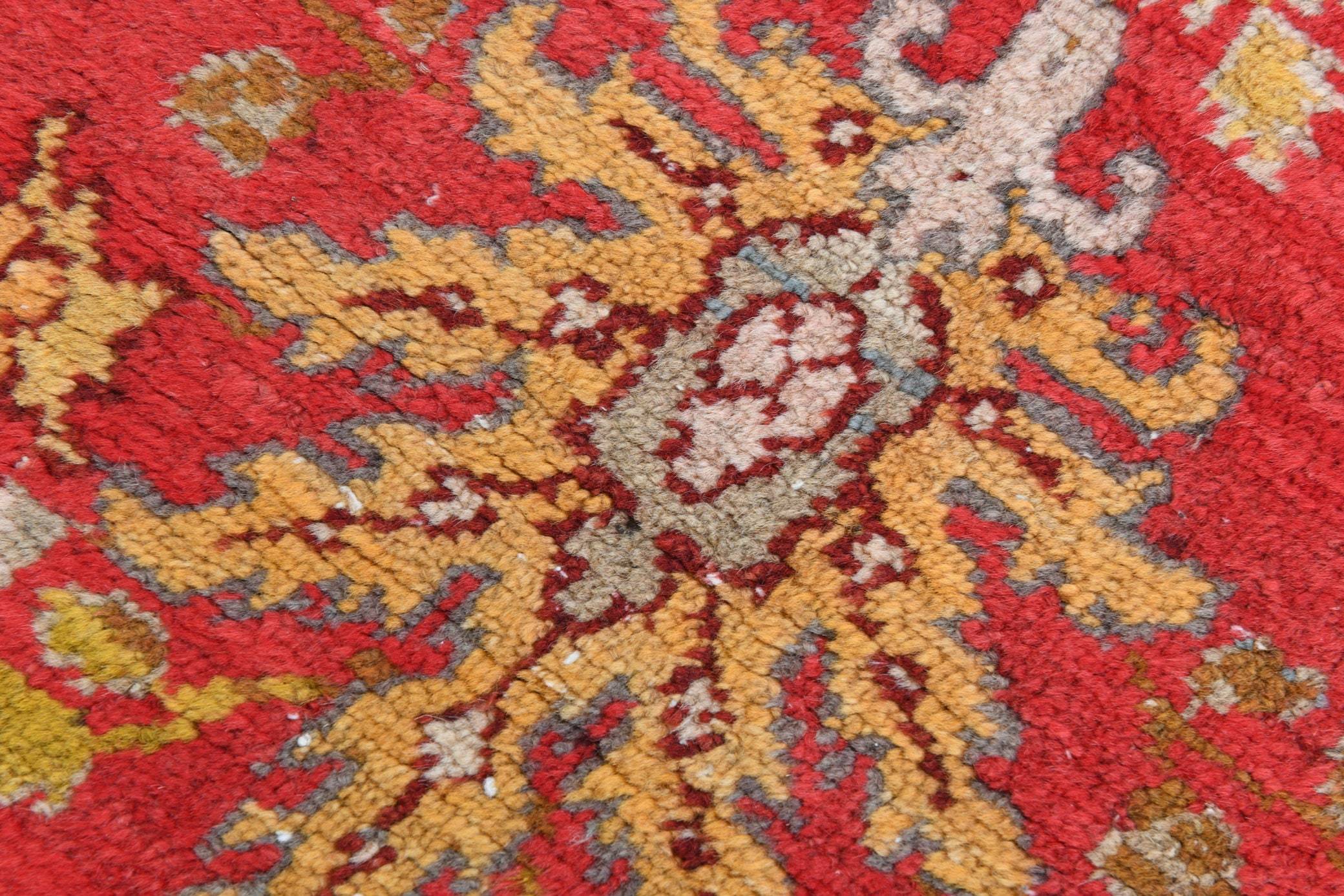 4' x 7' Red Turkish Vintage Rug  |  RugReform