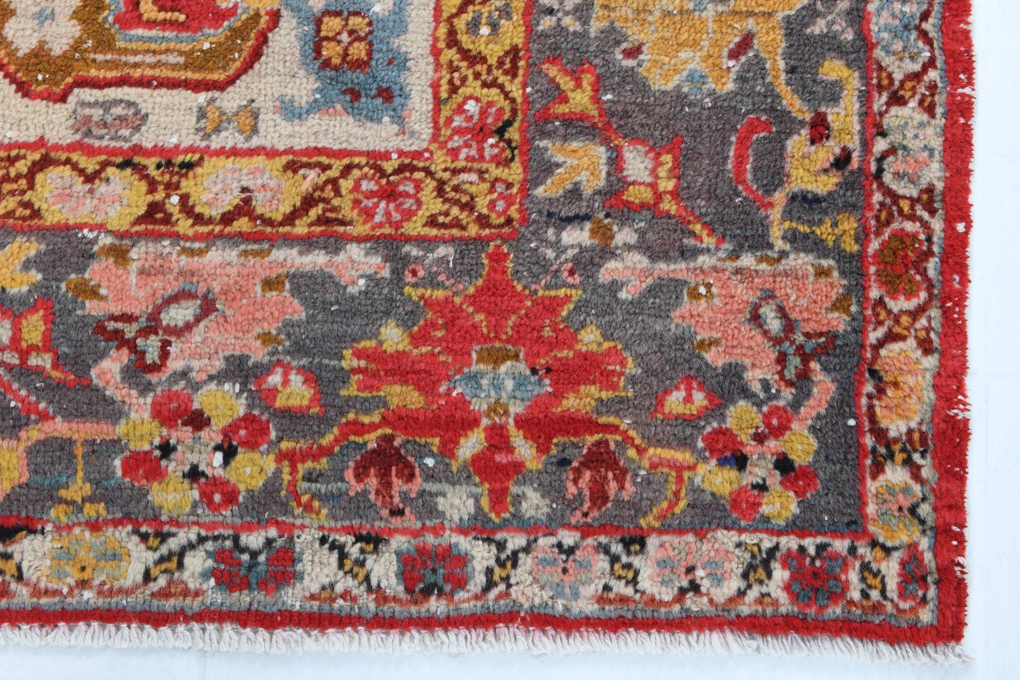 4' x 7' Red Turkish Vintage Rug  |  RugReform