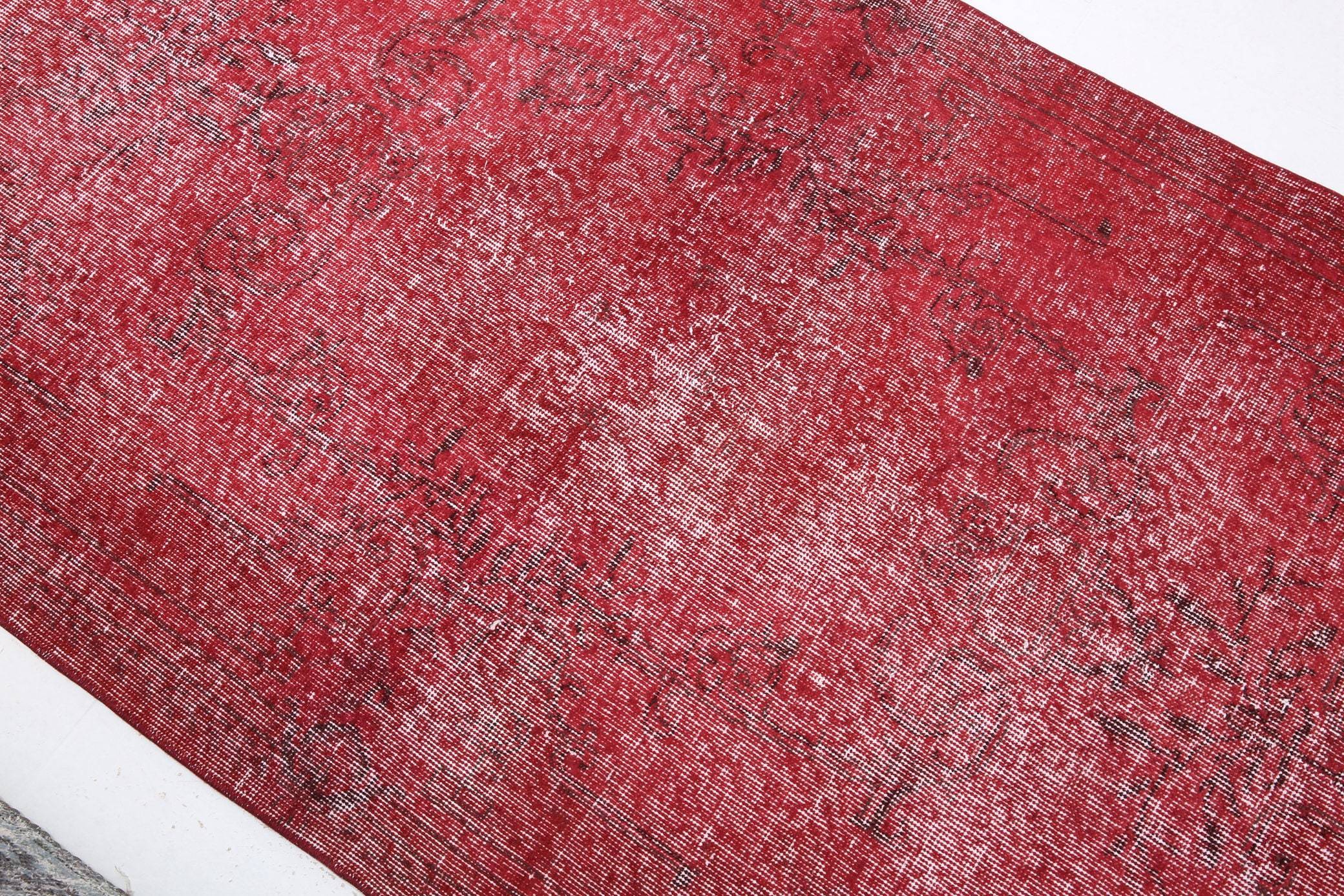 3' x 6' Red Turkish Vintage Rug  |  RugReform