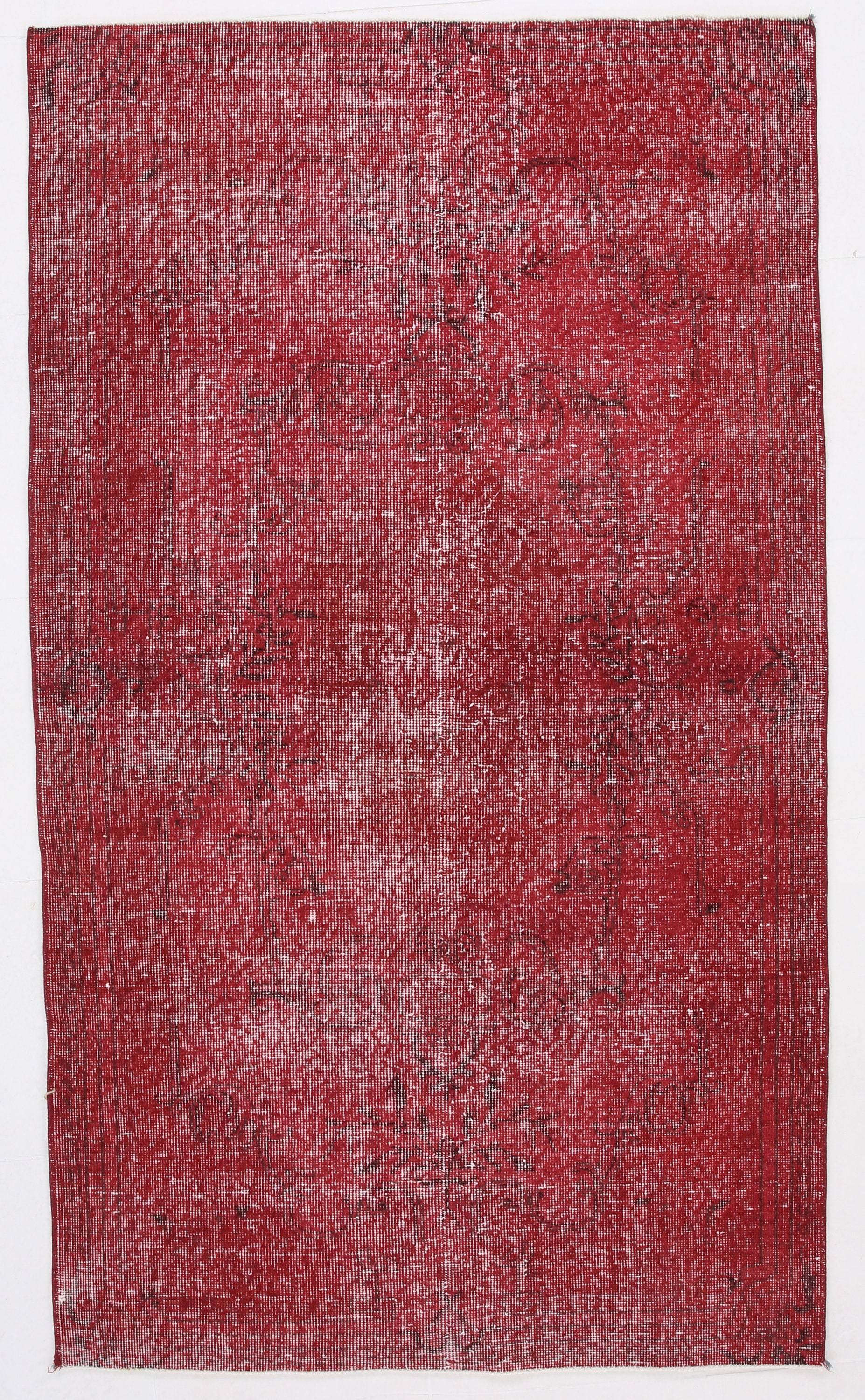 3' x 6' Red Turkish Vintage Rug  |  RugReform