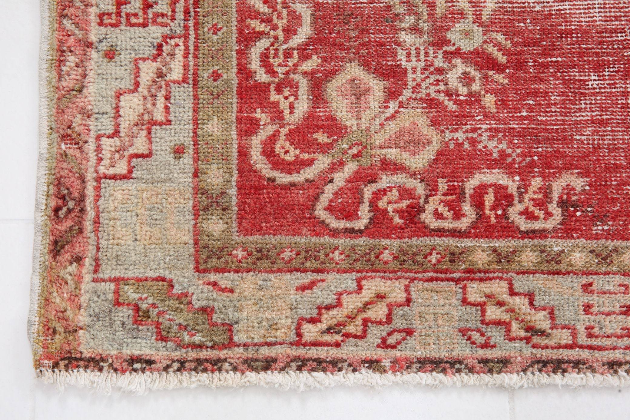 3' x 6' Red Turkish Vintage Rug  |  RugReform