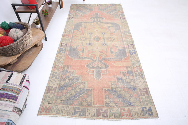 3' x 8' Red Turkish Vintage Rug  |  RugReform