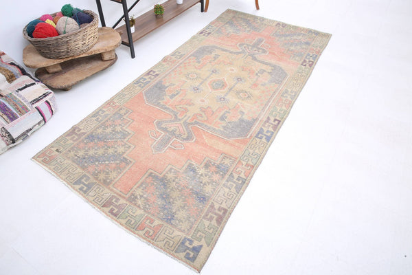 3' x 8' Red Turkish Vintage Rug  |  RugReform