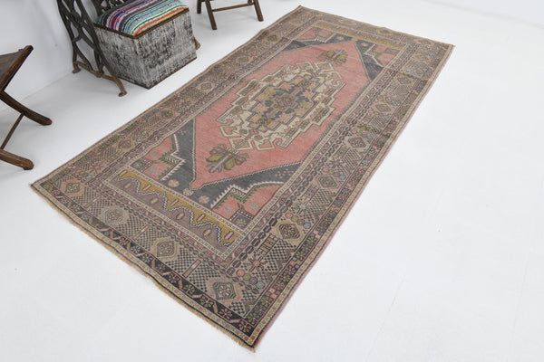 4' x 8' Red Turkish Vintage Rug  |  RugReform