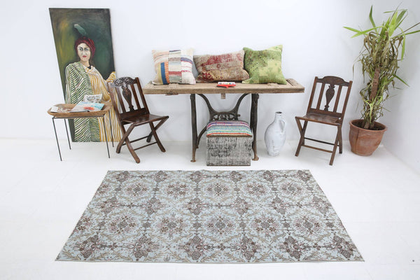 3' x 6' Multi Color Turkish Vintage Rug  |  RugReform