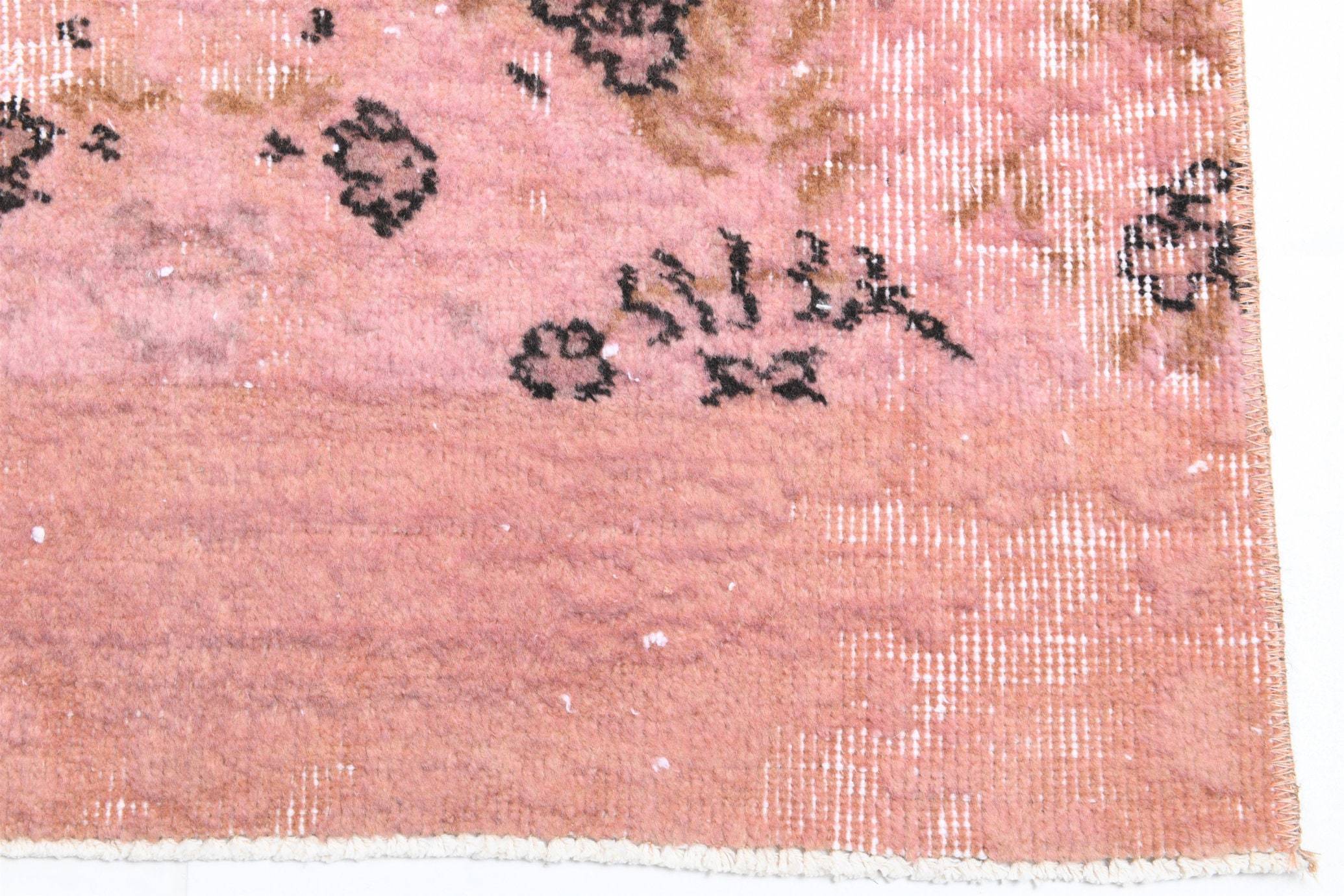 2' x 9' Pink Turkish Vintage Runner Rug  |  RugReform