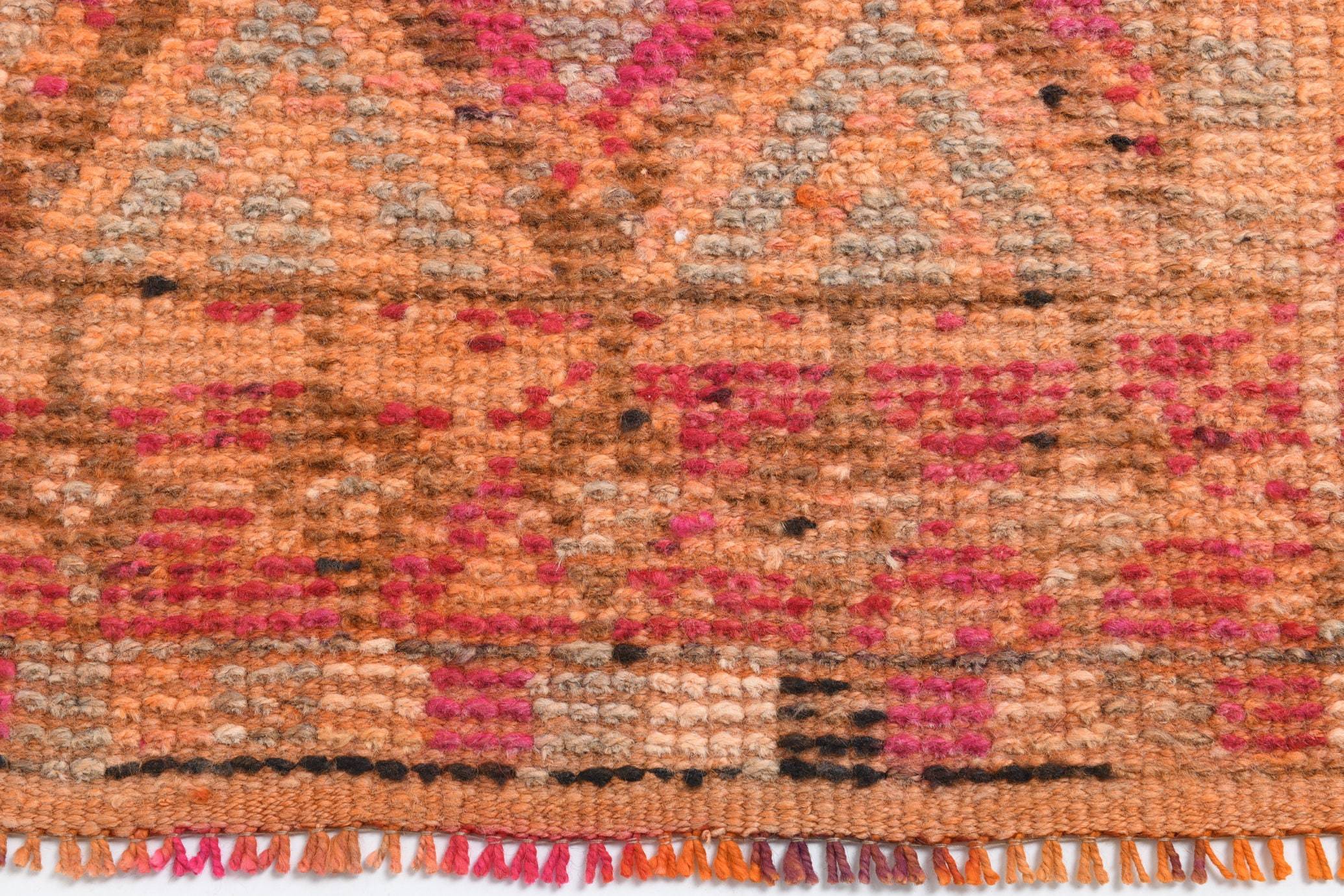 2' x 11' Pink Turkish Vintage Herki Rug  |  RugReform