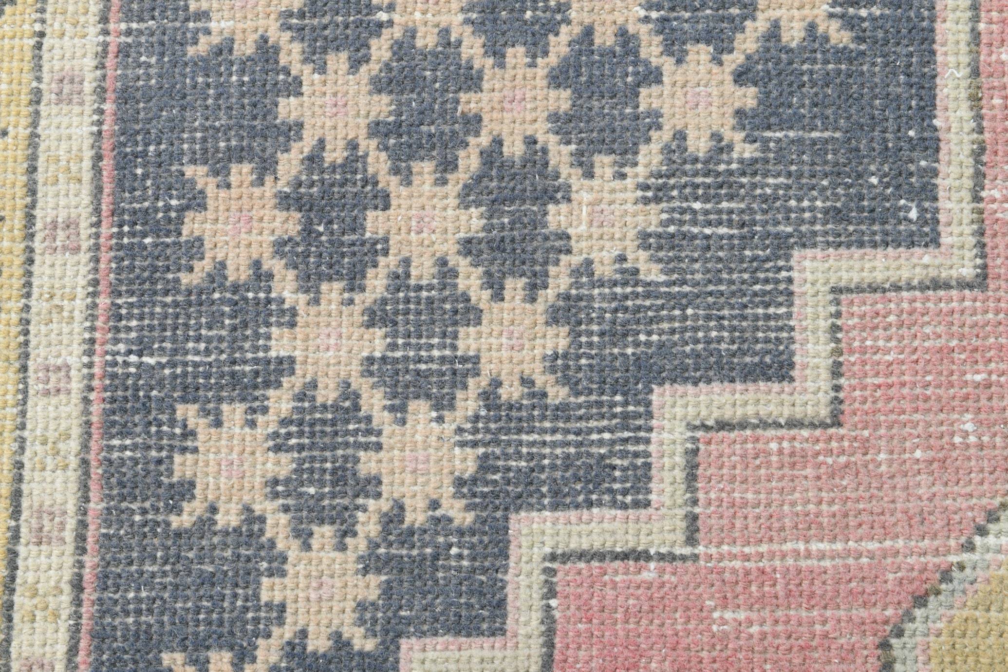 3' x 8' Pink Turkish Vintage Rug  |  RugReform