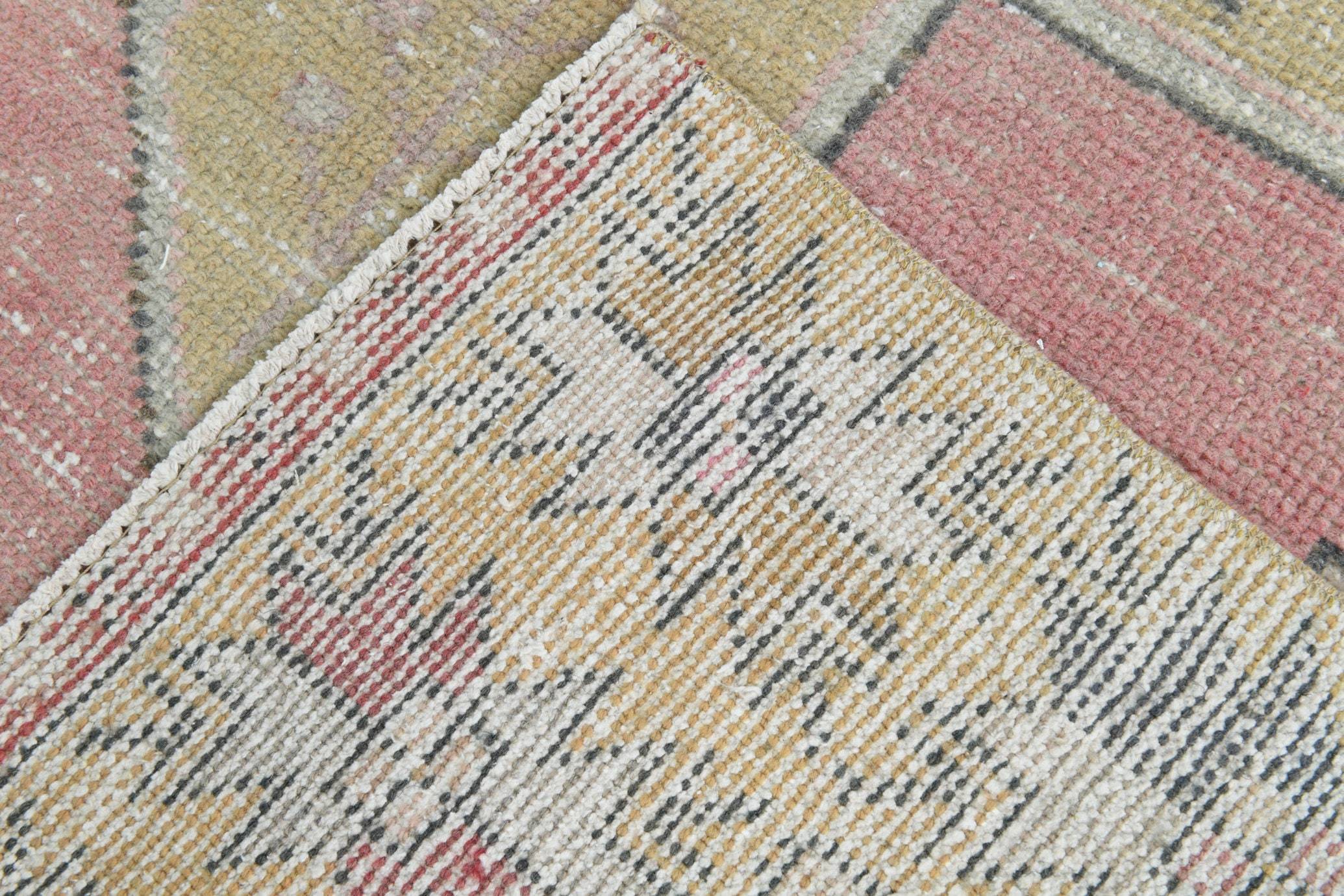 3' x 8' Pink Turkish Vintage Rug  |  RugReform