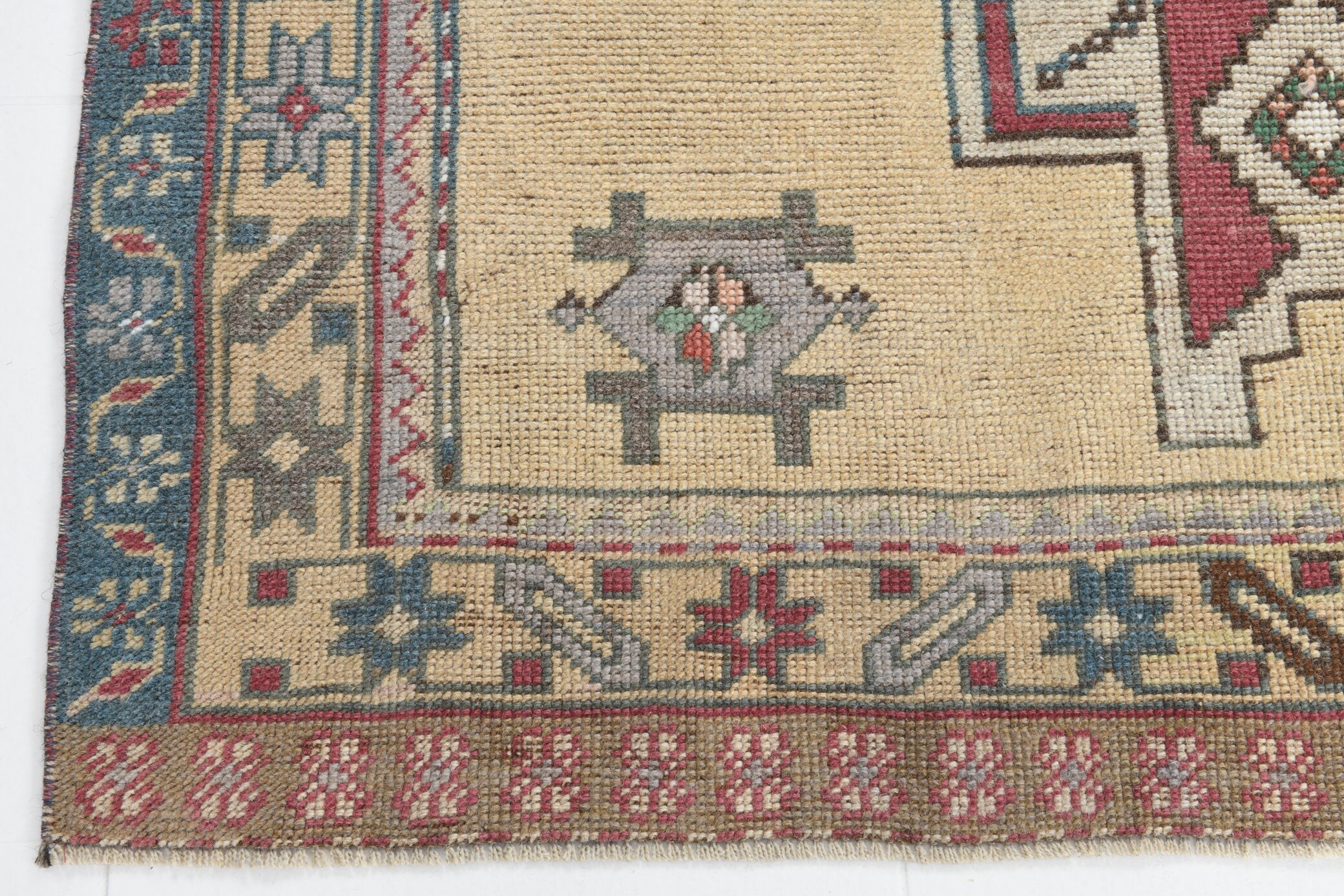 4' x 6' Vintage rug, Cotton Vintage rug, Dorm Vintage rug, Kids Vintage rug, Living Room Vintage rug, Nursery Vintage rug, Office Vintage rug, Red Vintage rug, Rustic-Primitive Vintage rug, Southwestern Vintage rug, Vintage, Wool Vintage rug, Vintage rug