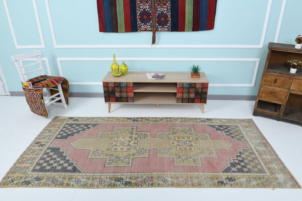 3' x 8' Pink Turkish Vintage Rug  |  RugReform