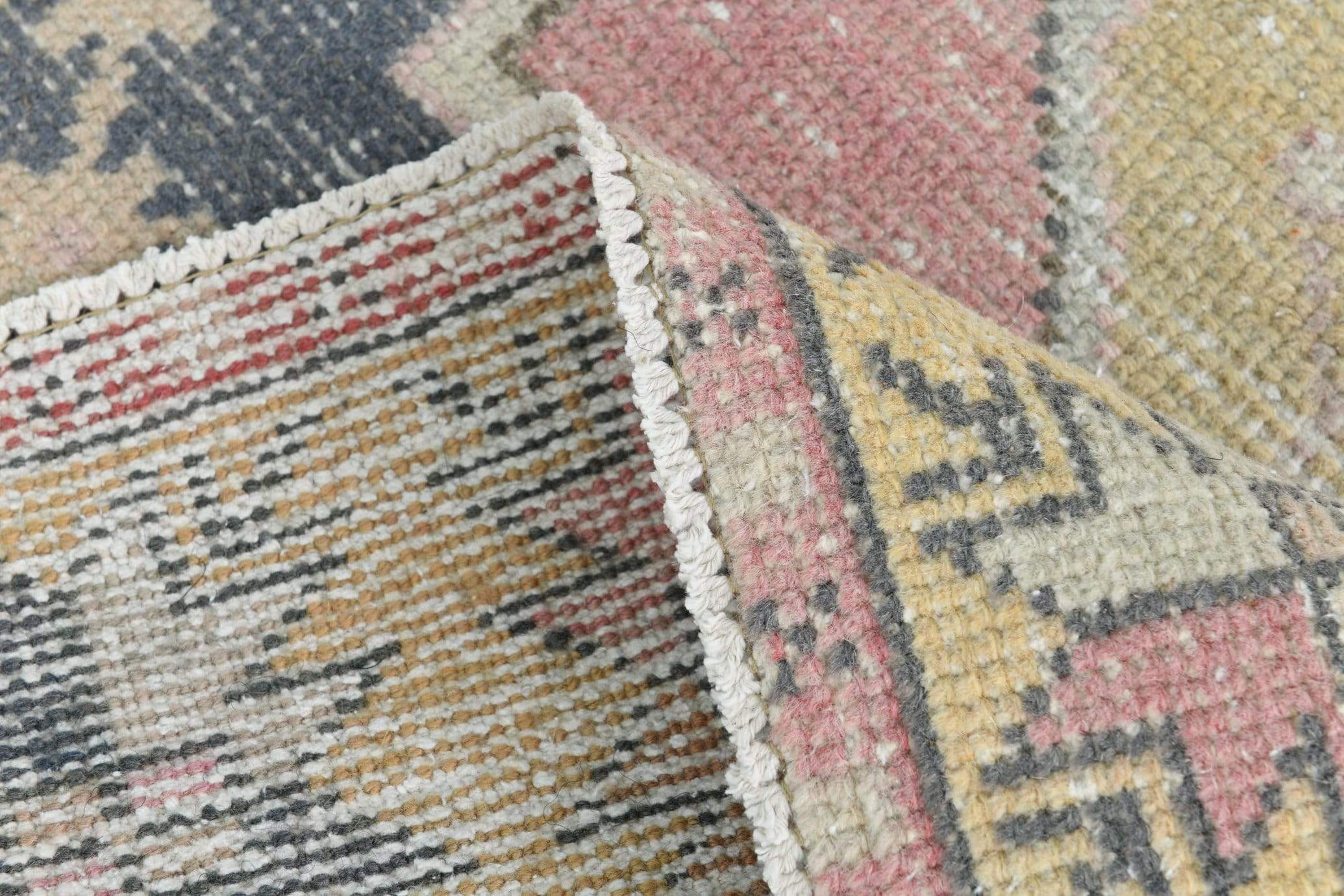 3' x 8' Pink Turkish Vintage Rug  |  RugReform