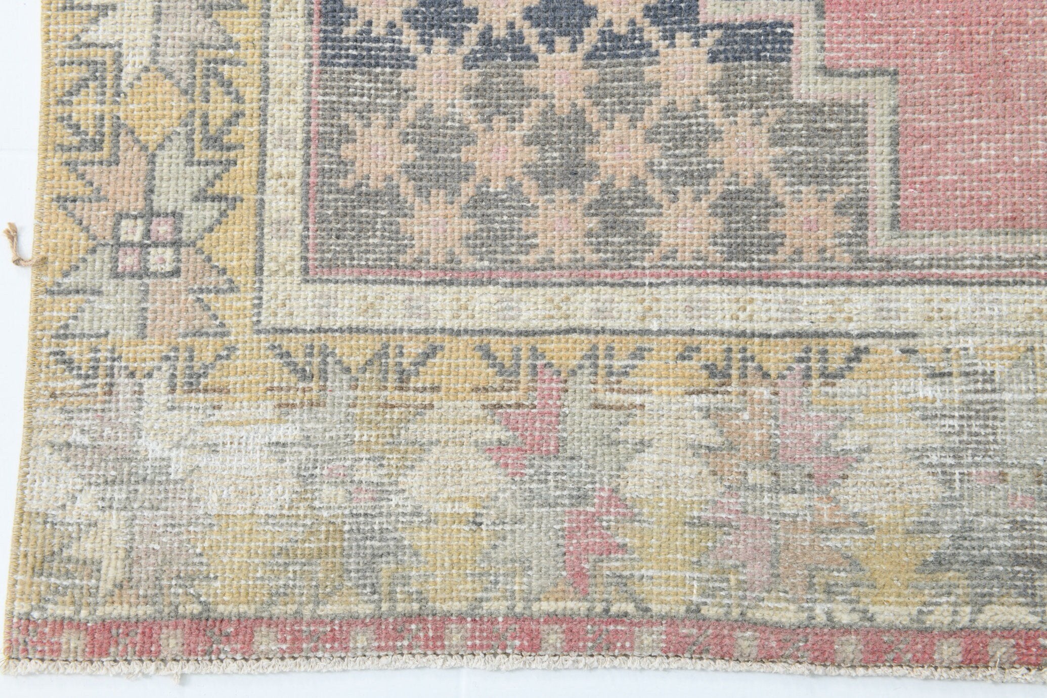 3' x 8' Pink Turkish Vintage Rug  |  RugReform