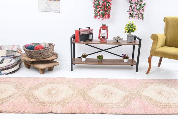 3' x 13' Red Turkish Vintage Runner Rug  |  RugReform