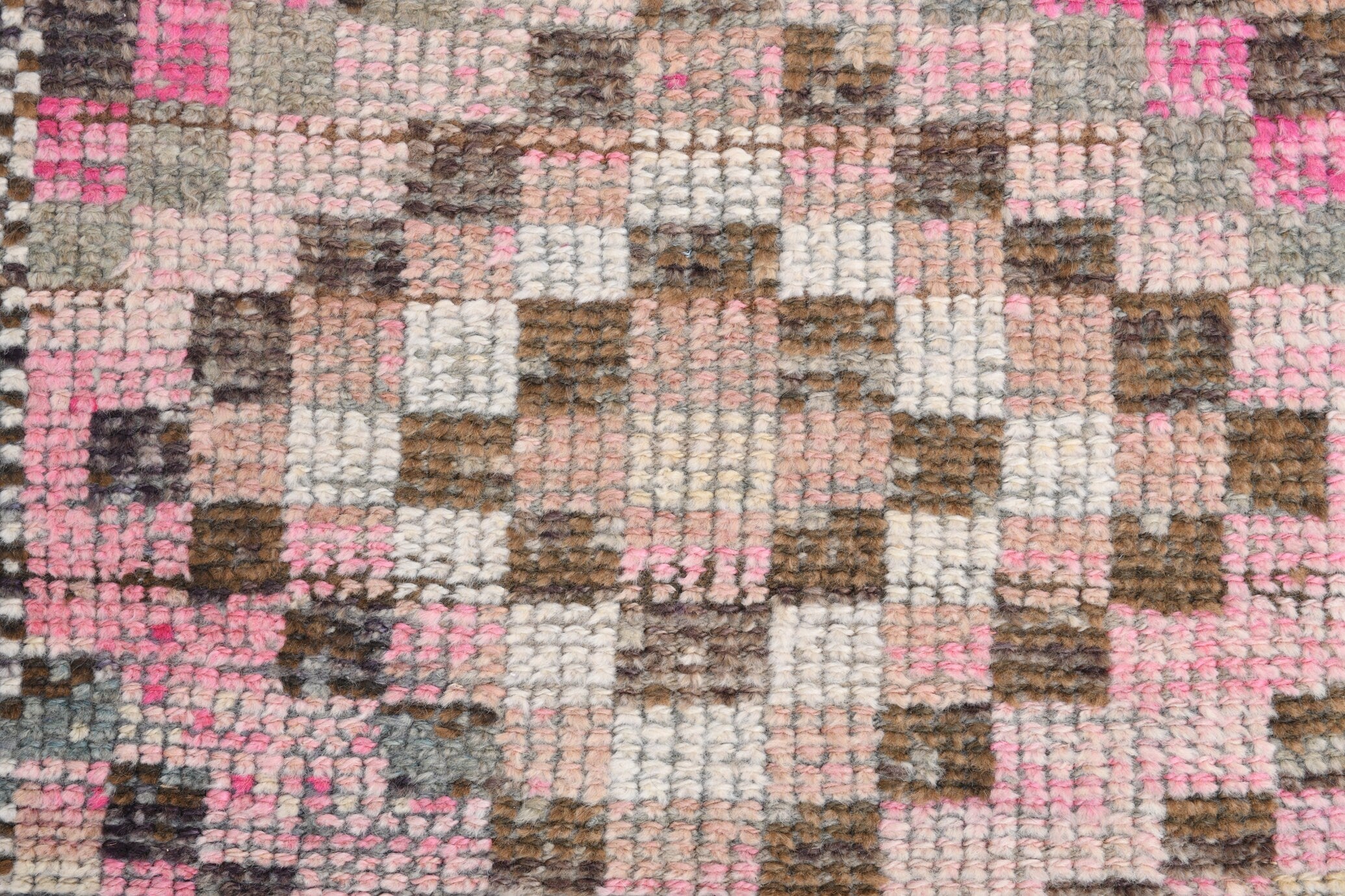 2' x 11' Pink Turkish Vintage Herki Rug  |  RugReform