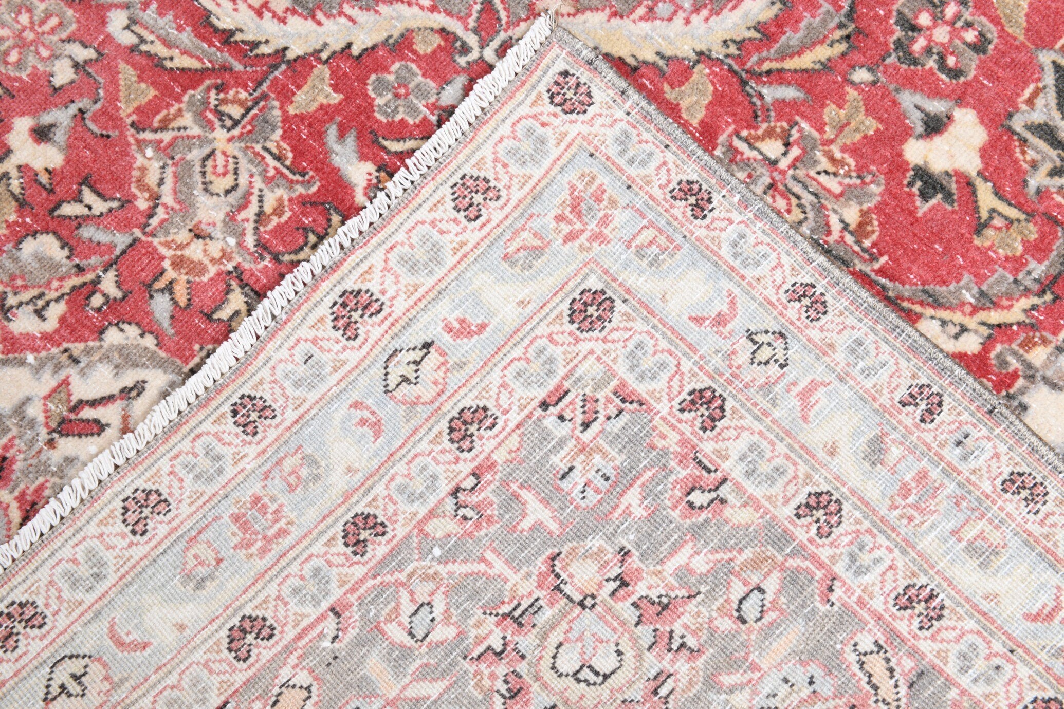 9' x 13' Red Vintage Persian Rug  |  RugReform