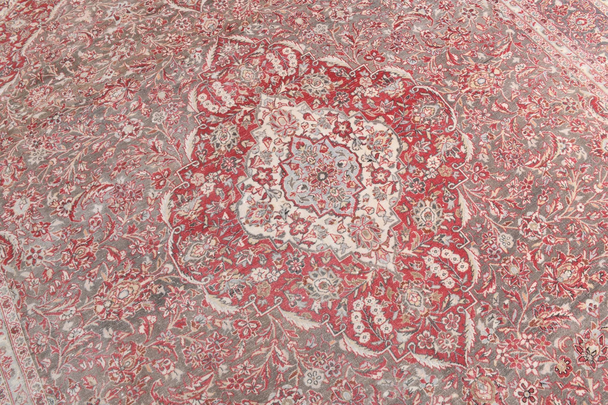 9' x 13' Red Vintage Persian Rug  |  RugReform