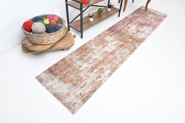 2' x 10' Multi Color Turkish Vintage Runner Rug  |  RugReform