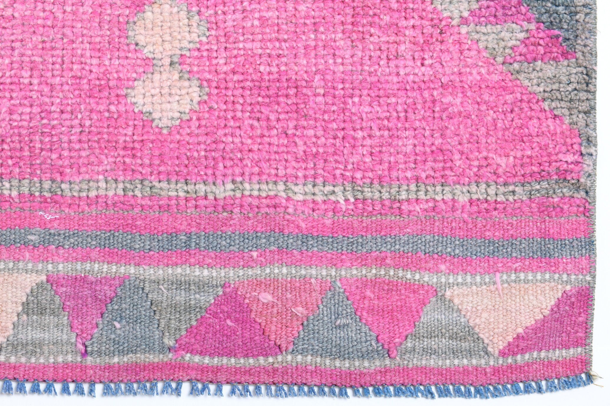 2' x 11' Pink Turkish Vintage Herki Rug  |  RugReform