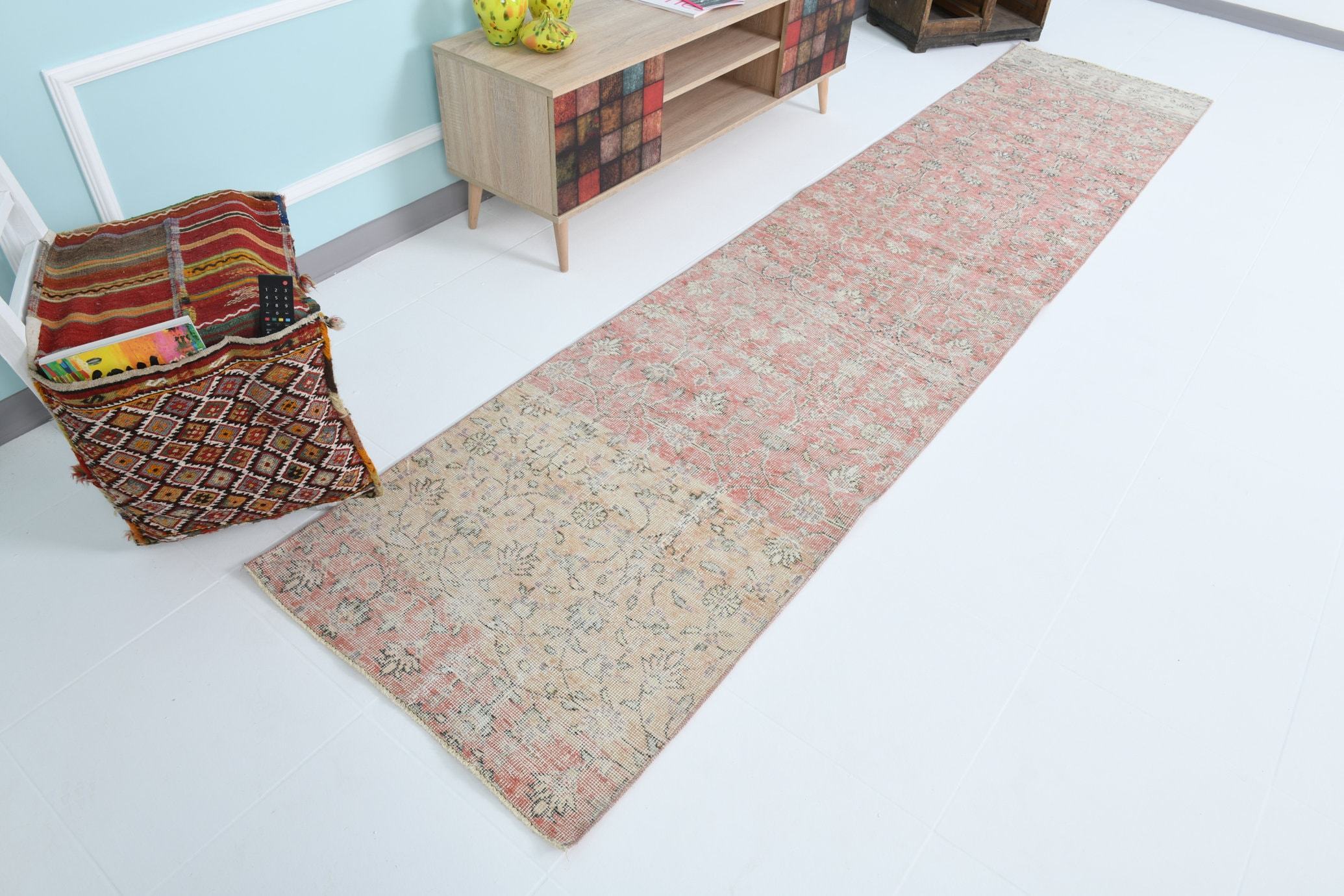 2' x 11' Red Turkish Vintage Runner Rug  |  RugReform