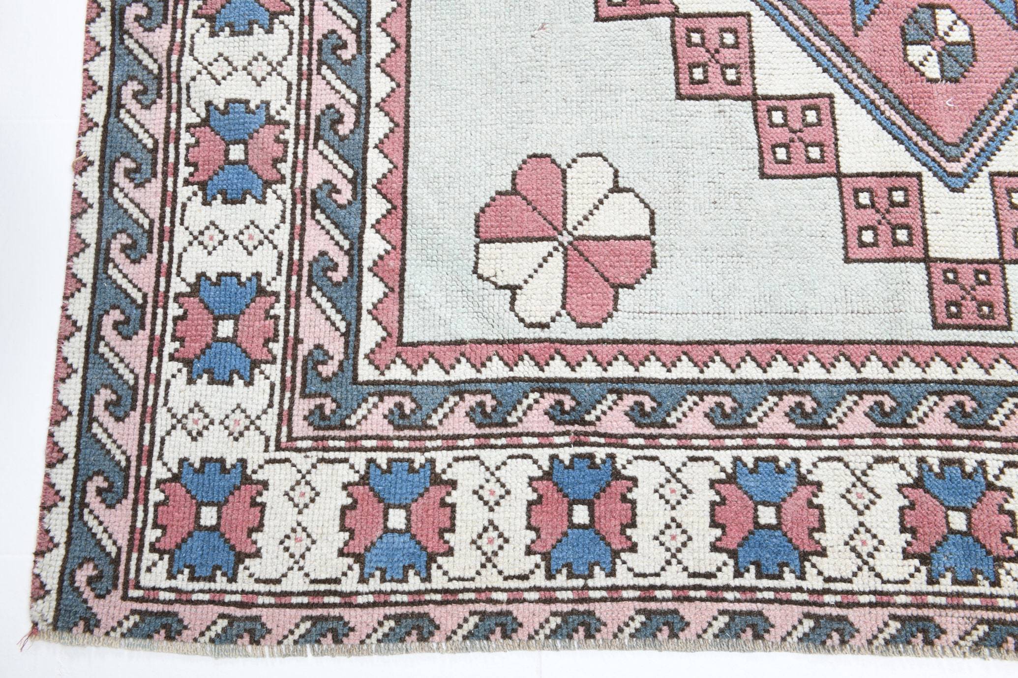 5' x 7' Pink Turkish Vintage Rug  |  RugReform