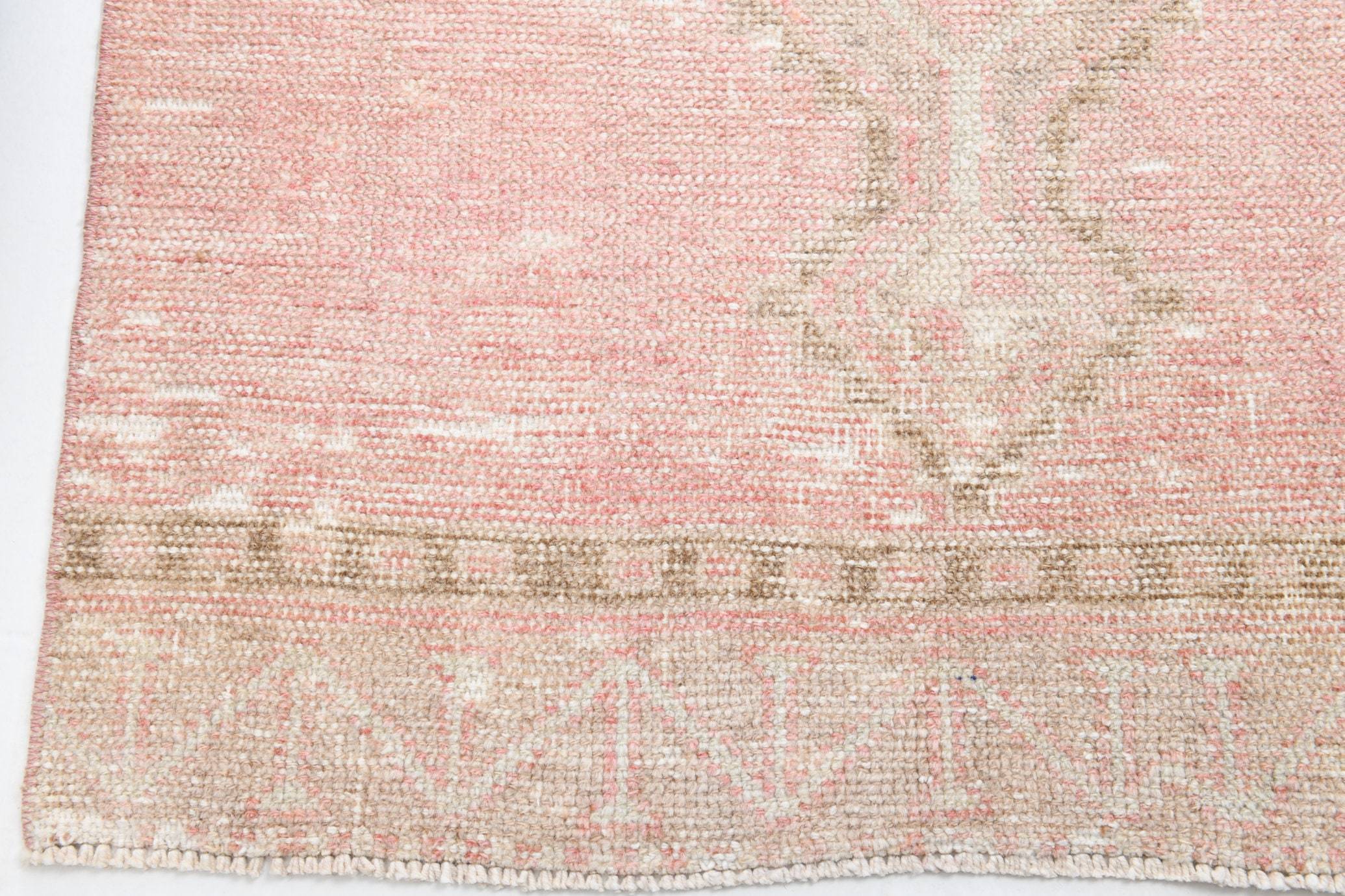 2' x 13' Pink Turkish Vintage Runner Rug  |  RugReform