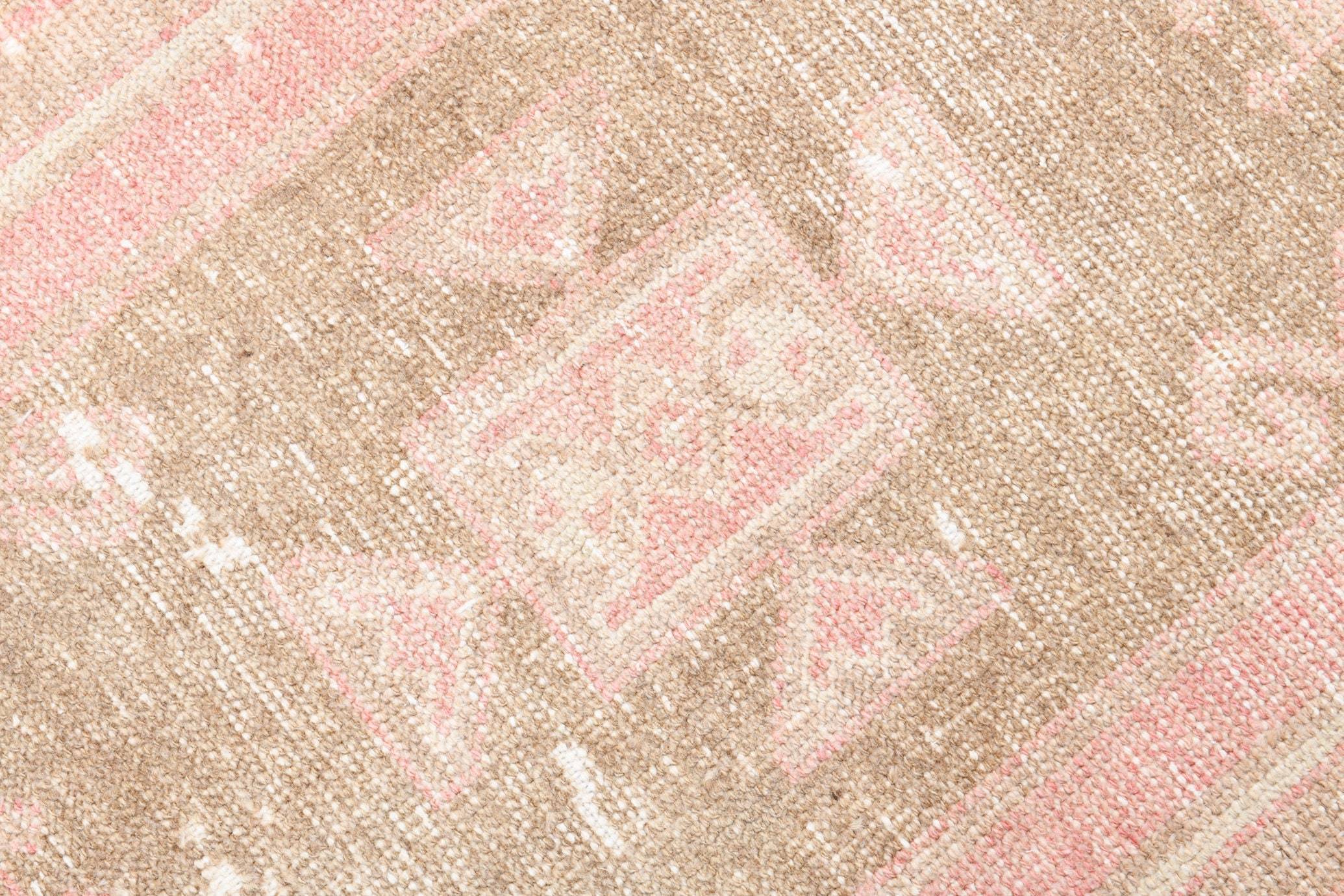 2' x 13' Pink Turkish Vintage Runner Rug  |  RugReform