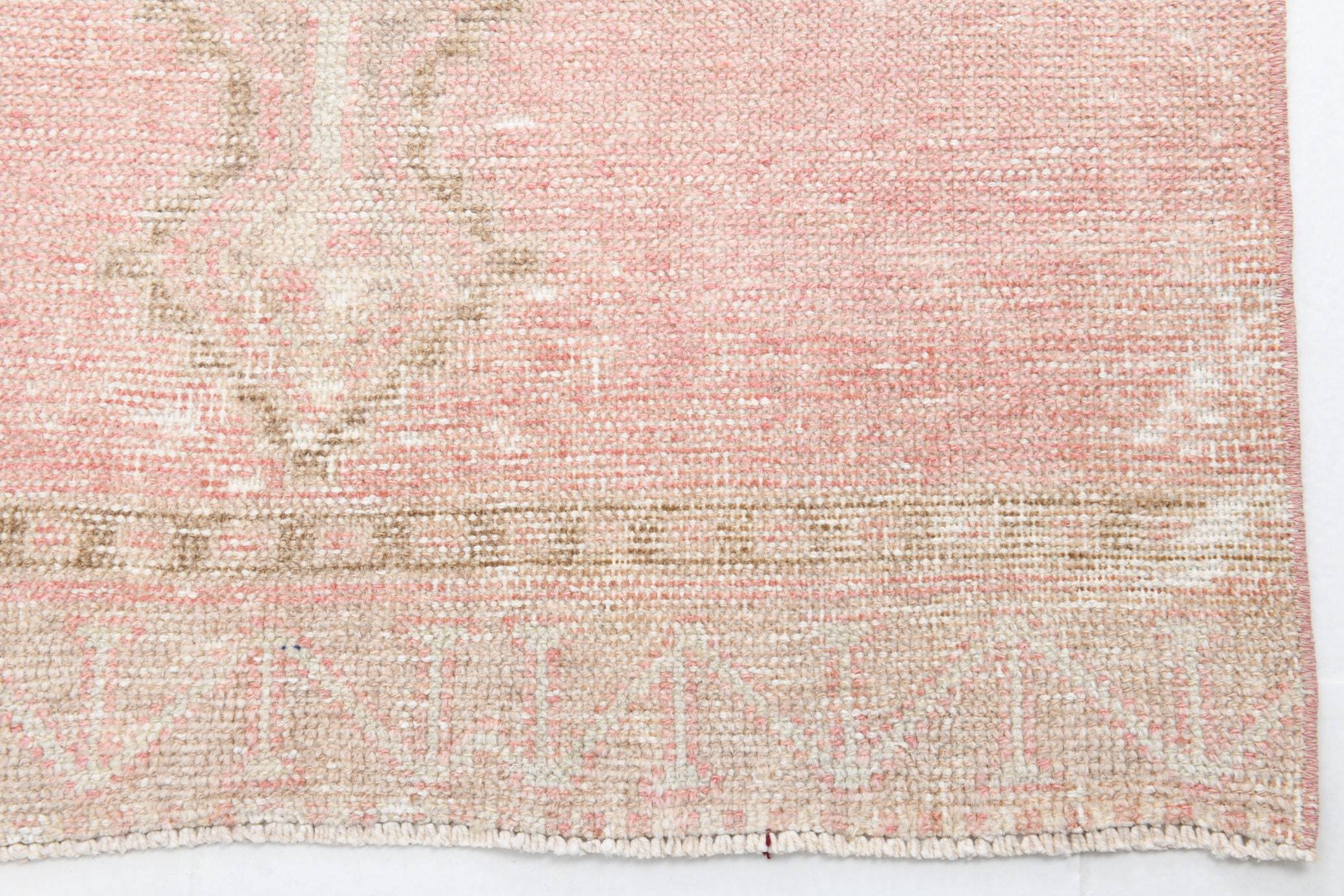 2' x 13' Pink Turkish Vintage Runner Rug  |  RugReform