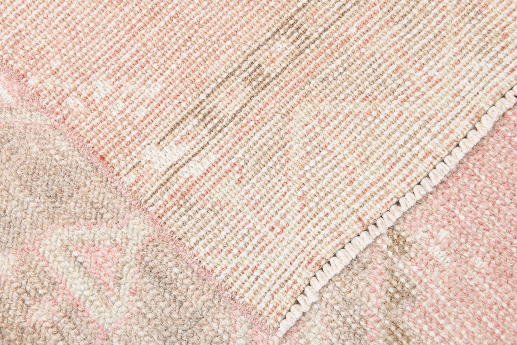 2' x 13' Pink Turkish Vintage Runner Rug  |  RugReform