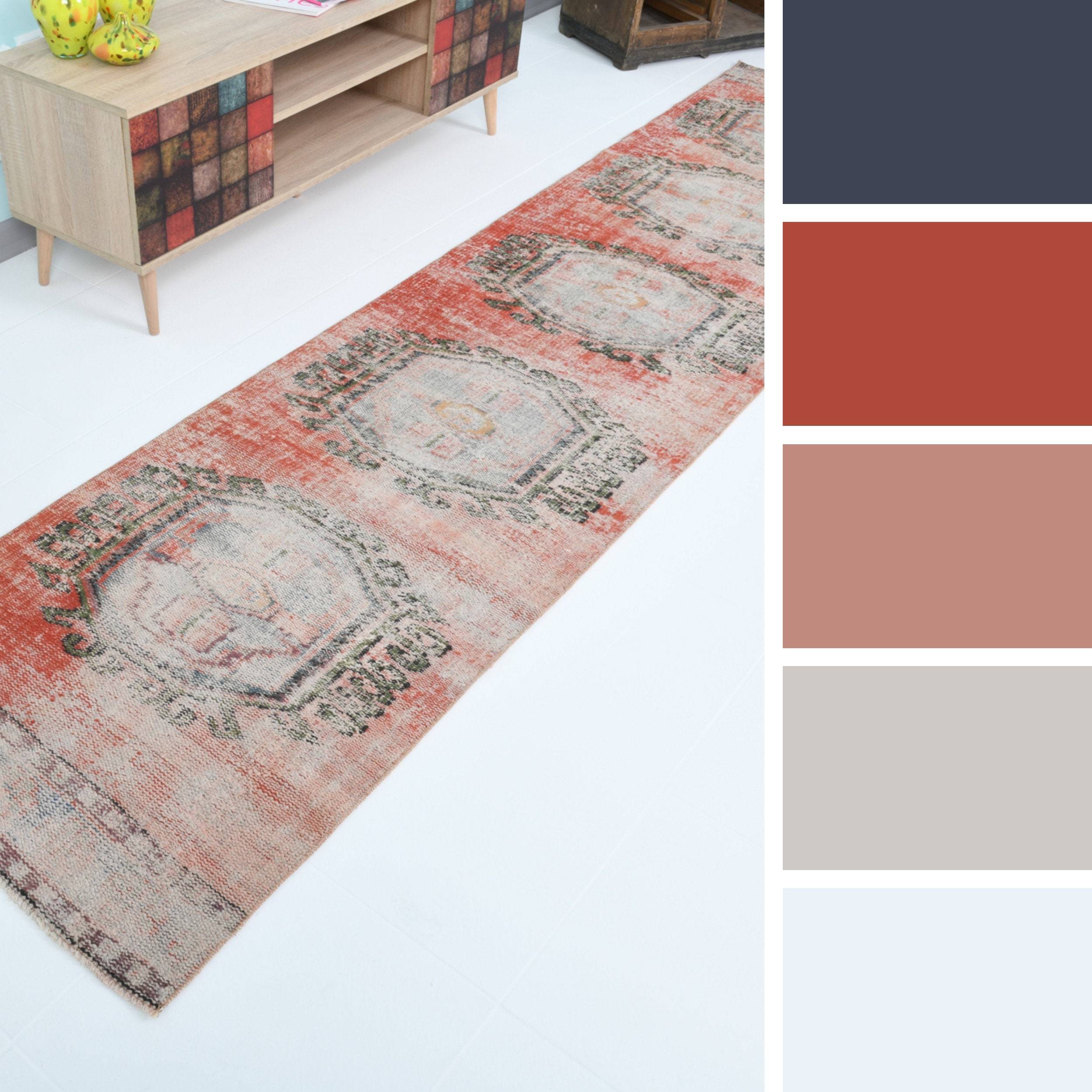 2' x 11' Red Turkish Vintage Runner Rug  |  RugReform