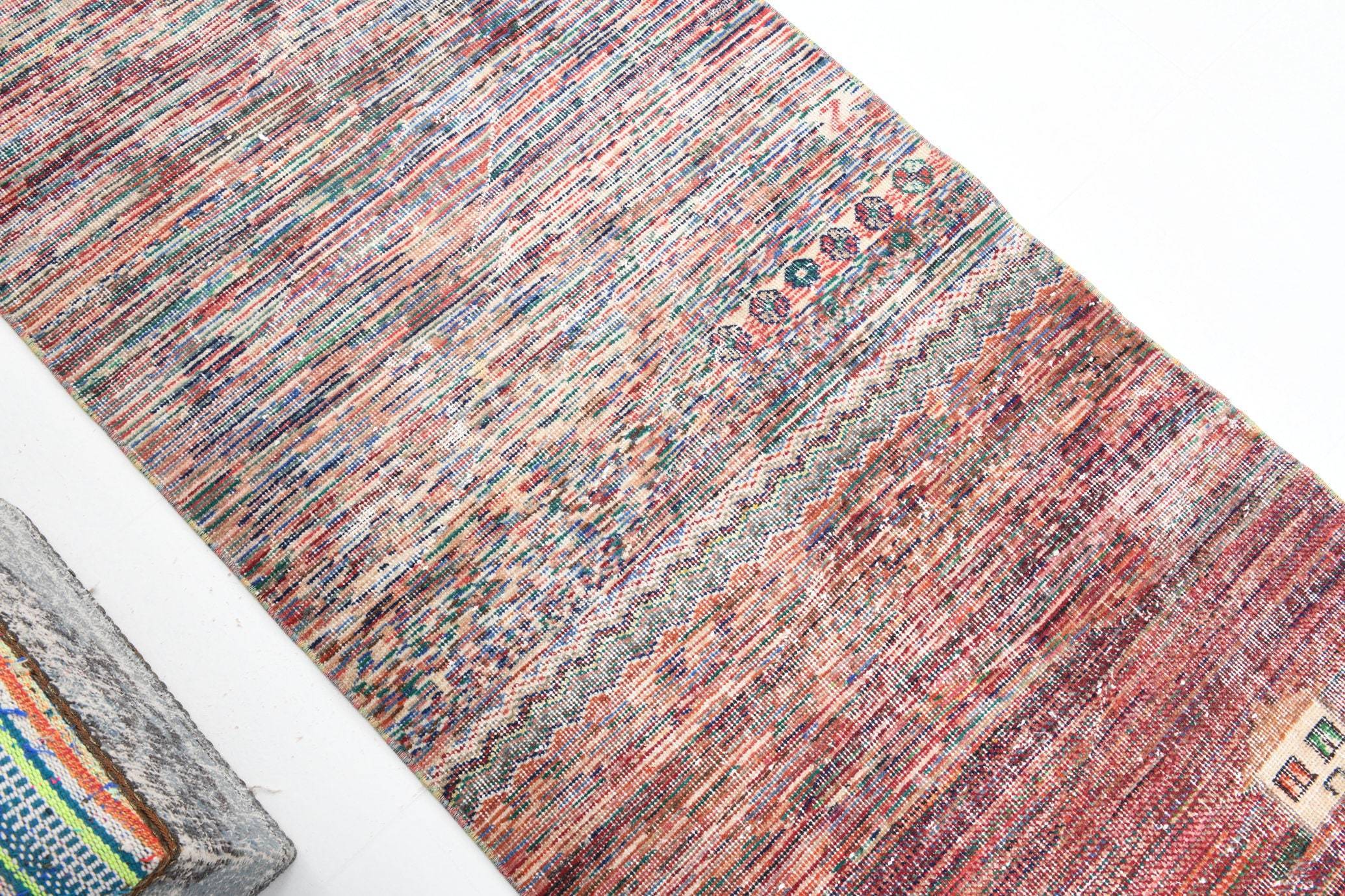 2' x 6' Red Turkish Vintage Runner Rug  |  RugReform