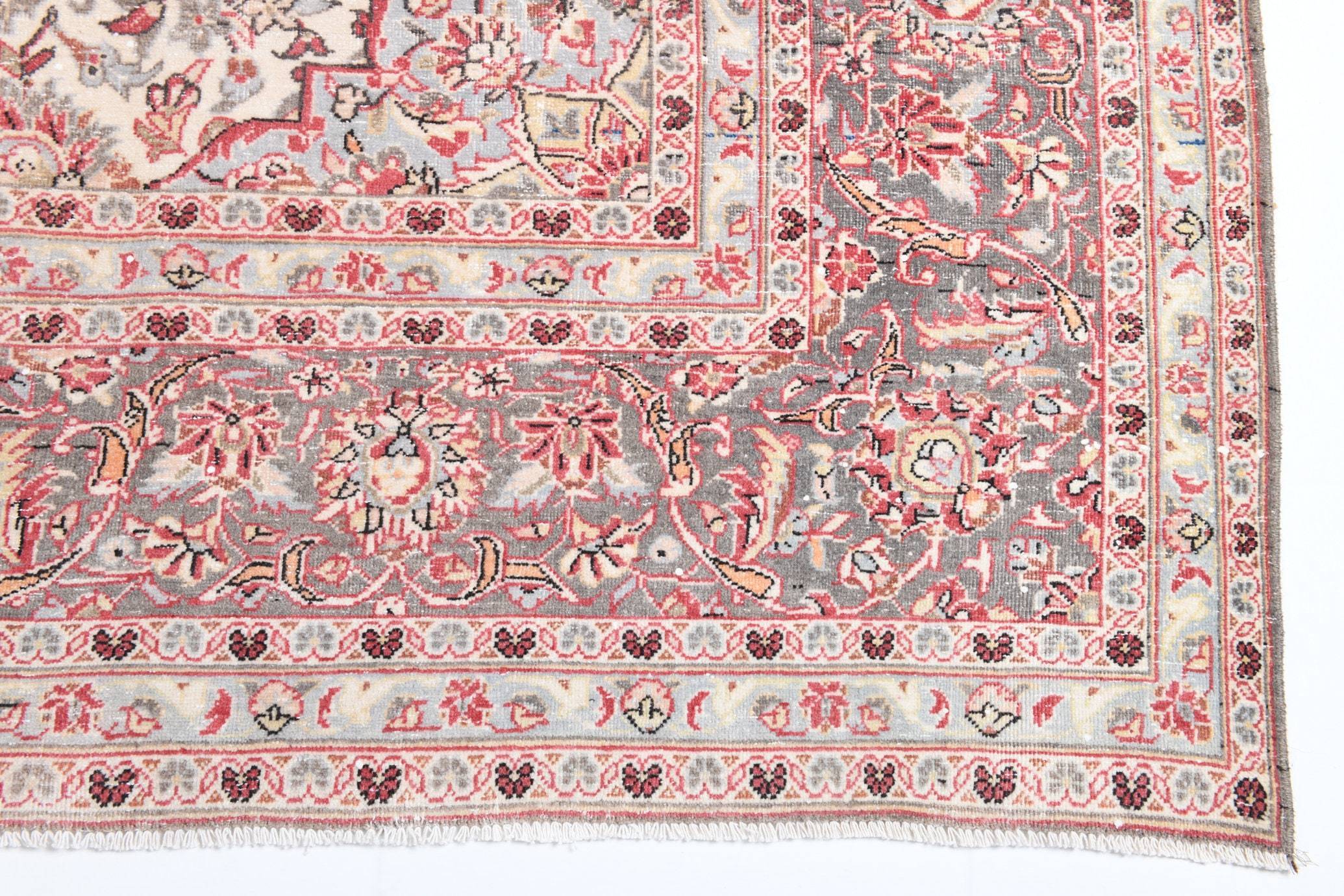 9' x 13' Red Vintage Persian Rug  |  RugReform