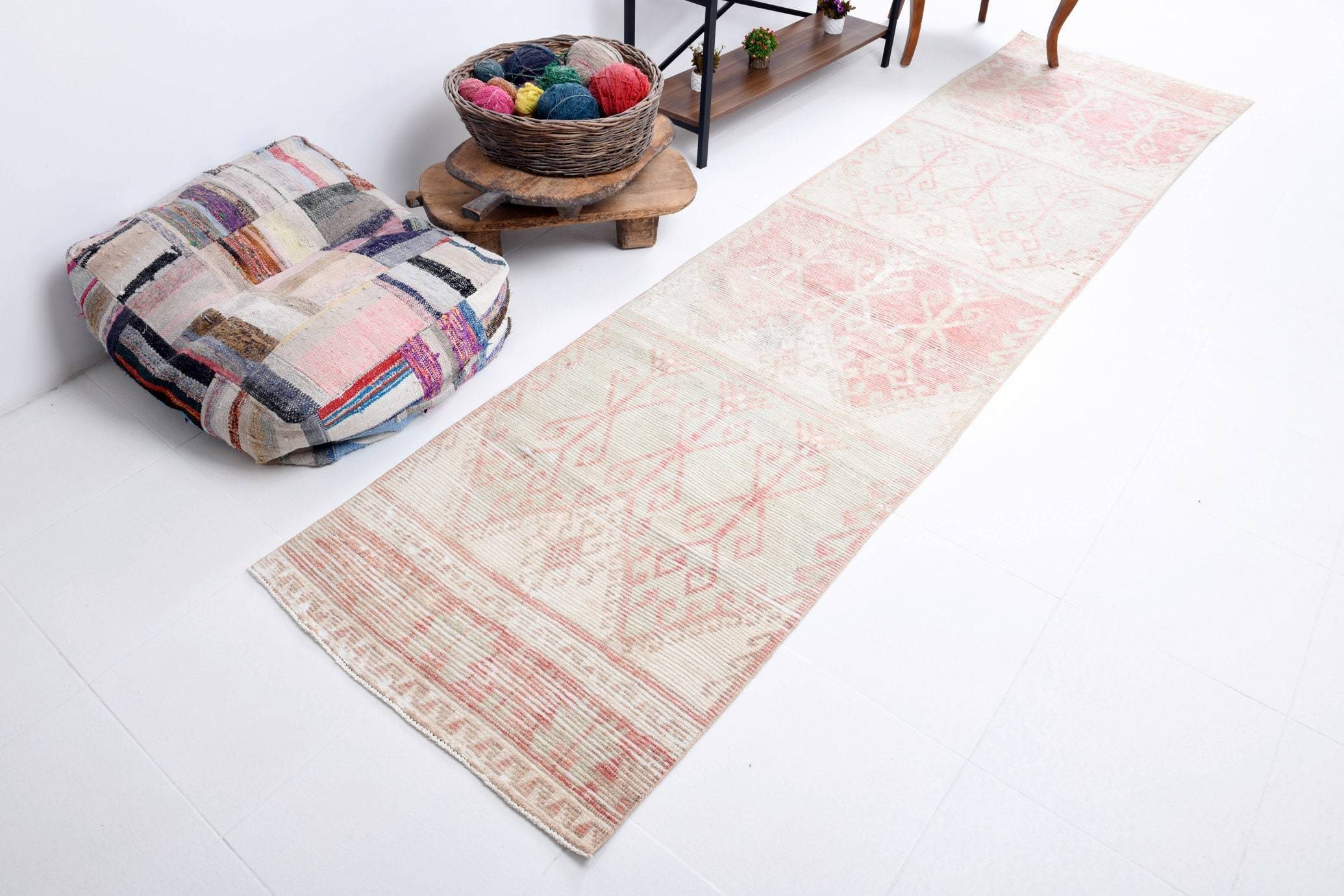 2' x 12' Red Turkish Vintage Runner Rug  |  RugReform