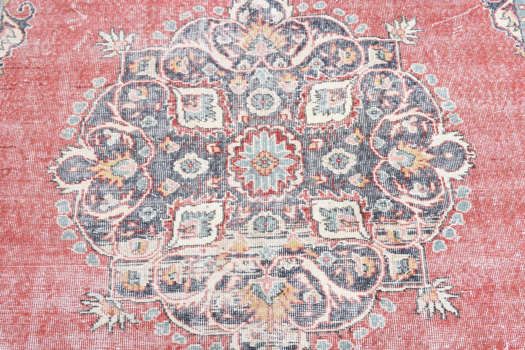 6' x 10' Red Turkish Vintage Rug  |  RugReform