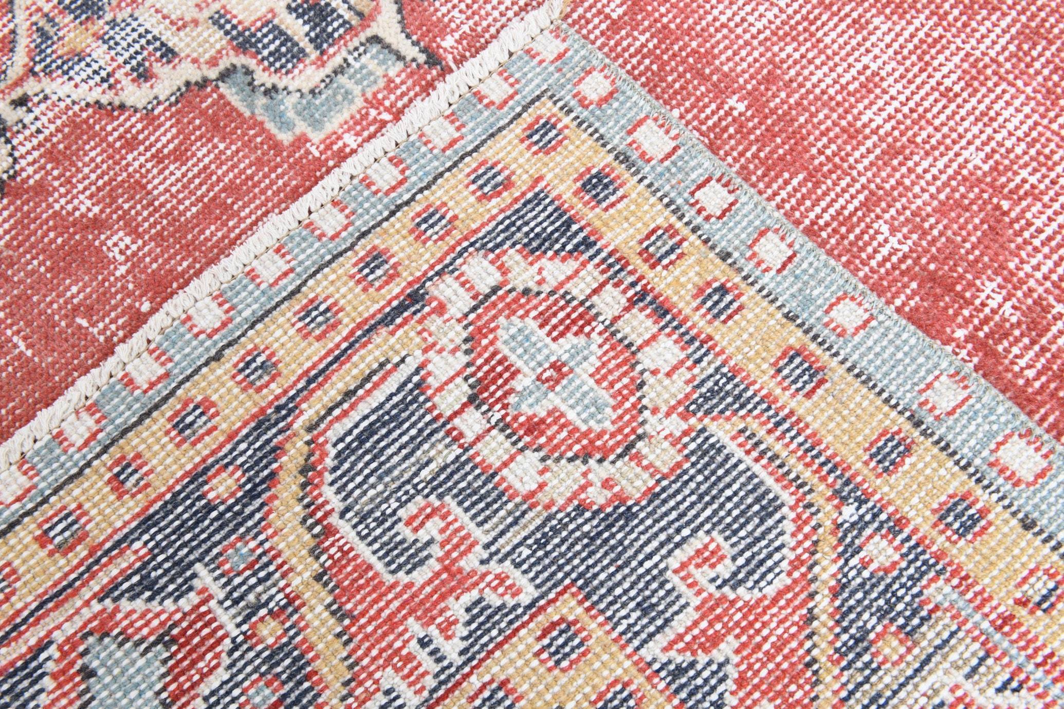 6' x 10' Red Turkish Vintage Rug  |  RugReform