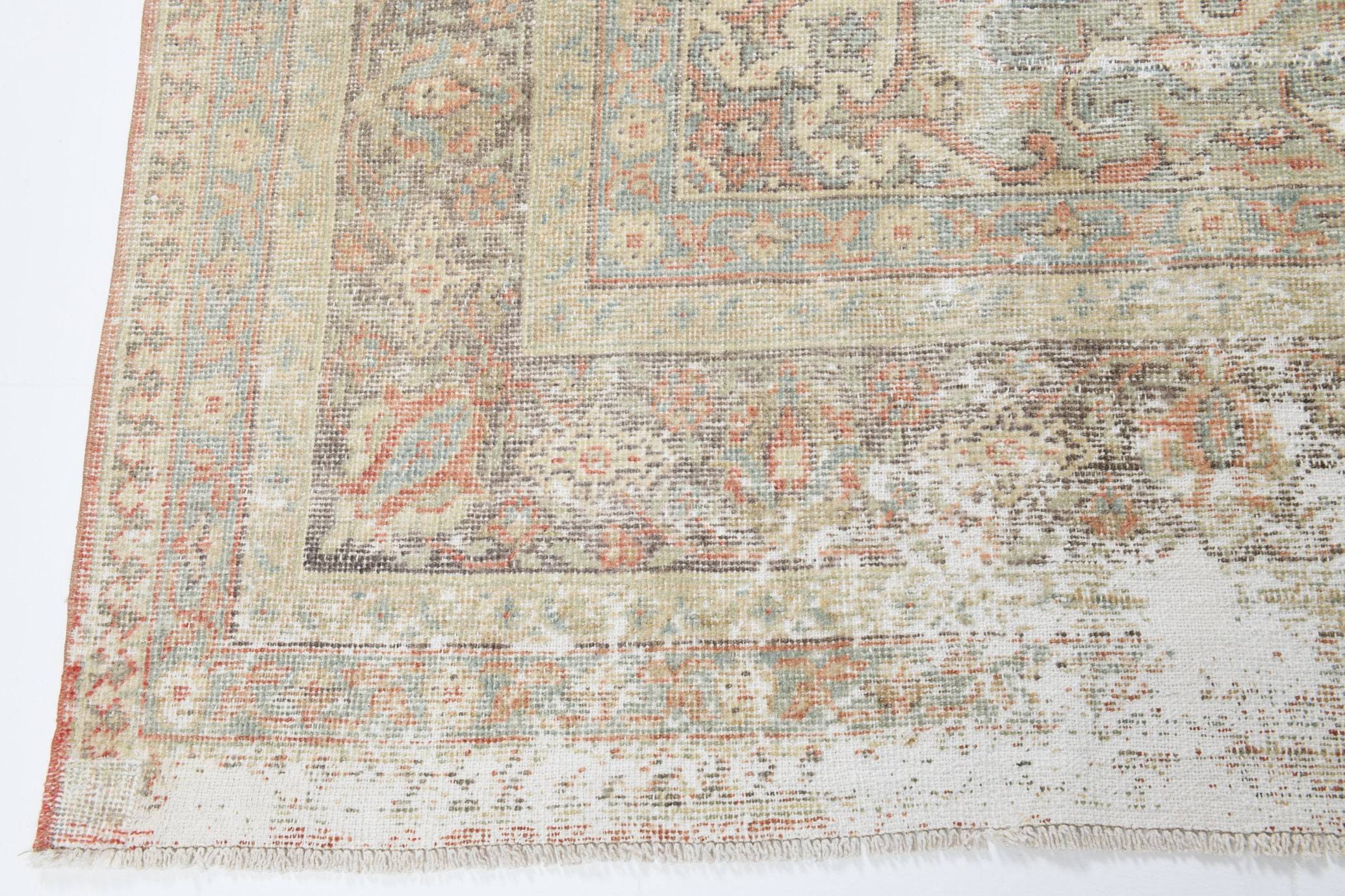 9' x 11' Multi Color Turkish Vintage Rug  |  RugReform