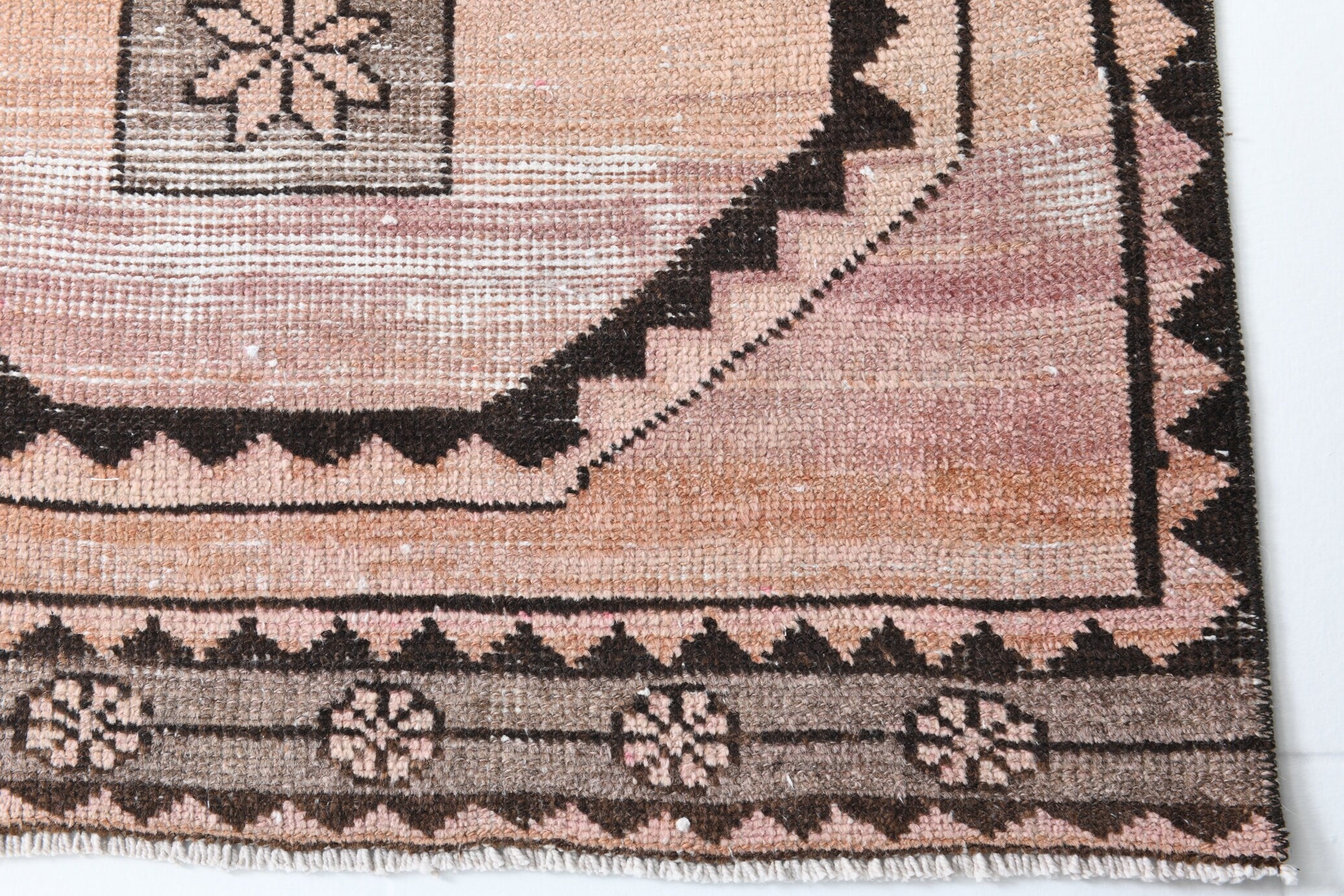 2' x 12' Pink Turkish Vintage Runner Rug  |  RugReform