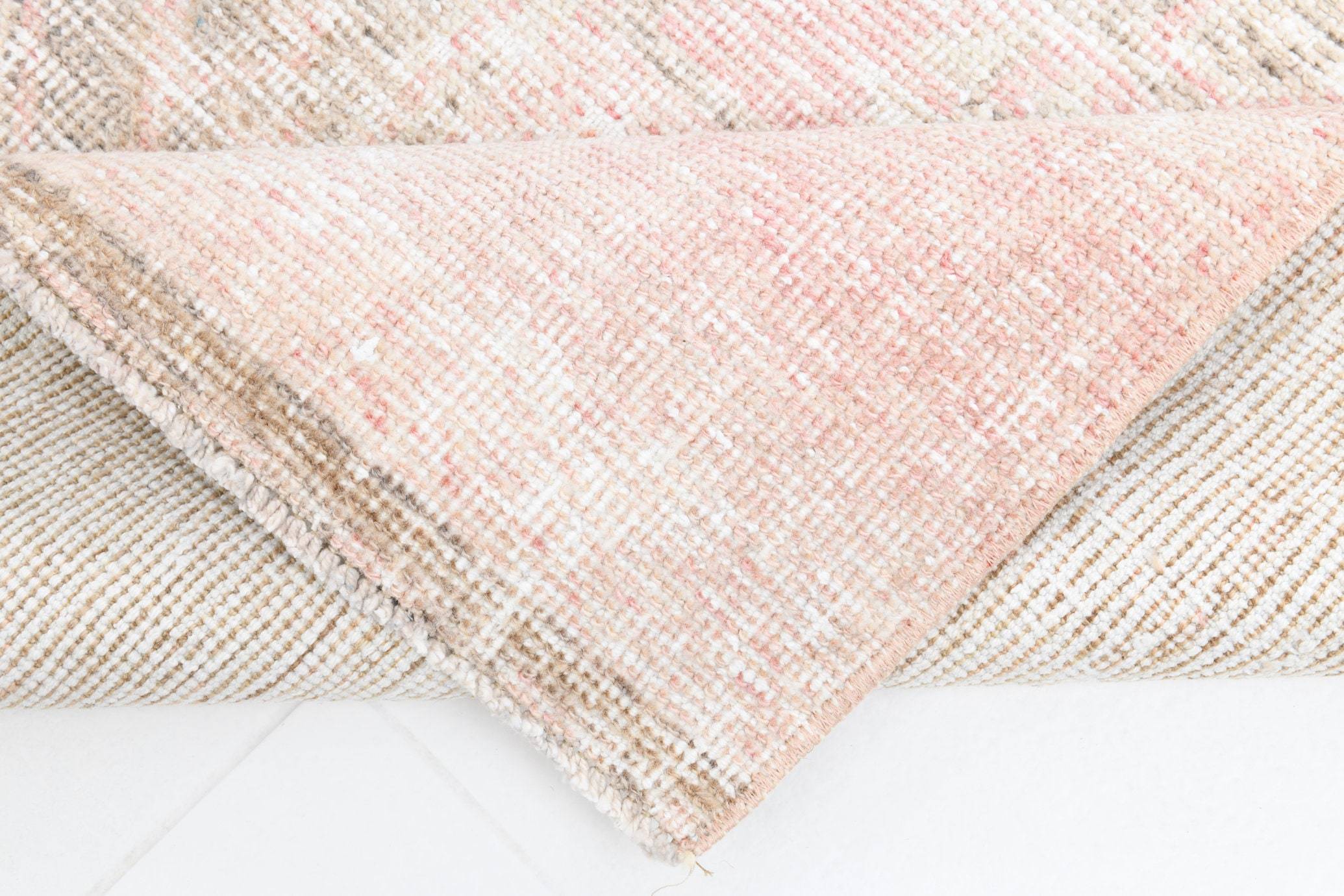 2' x 10' Pink Turkish Vintage Runner Rug  |  RugReform